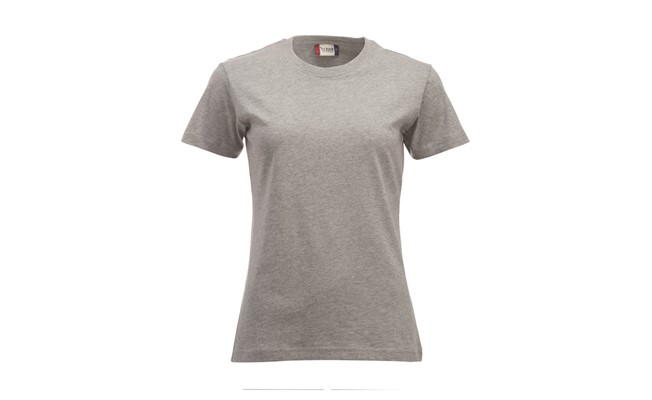 Classic dames t-shirt - grijs melange